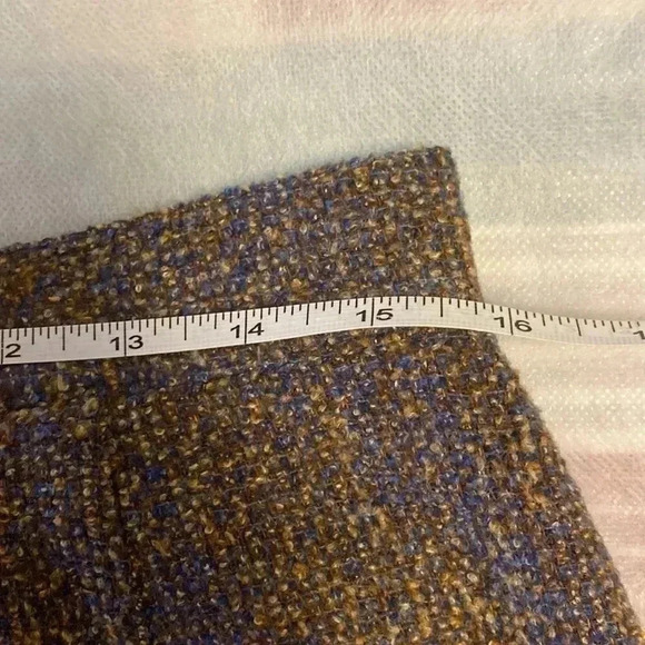 Wool & Acrylic blend winter skirt size 14 - Picture 3 of 10